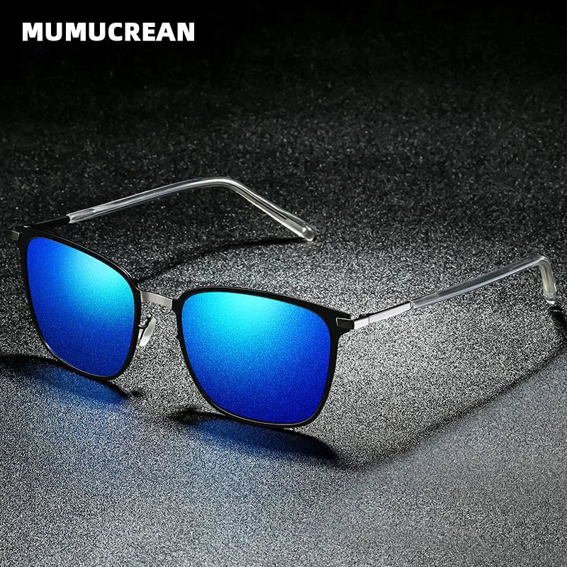 Men's Sunglasses New Arrival Square Polarized Sunglasses Metal Driver Night Vision Goggles Sunglasses - Get Outside Today 25