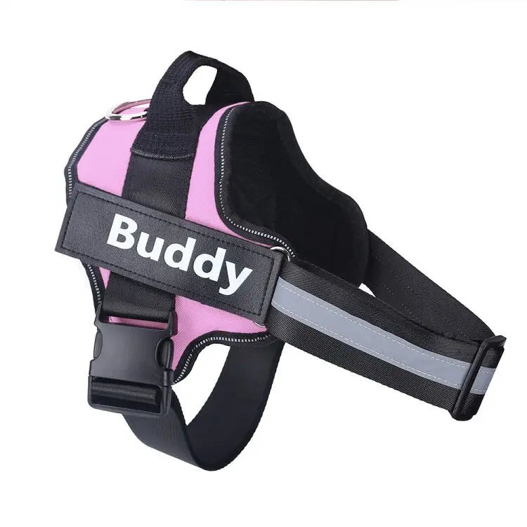 Personalized Dog Harness NO PULL Reflective Breathable Vest - Get Outside Today 25