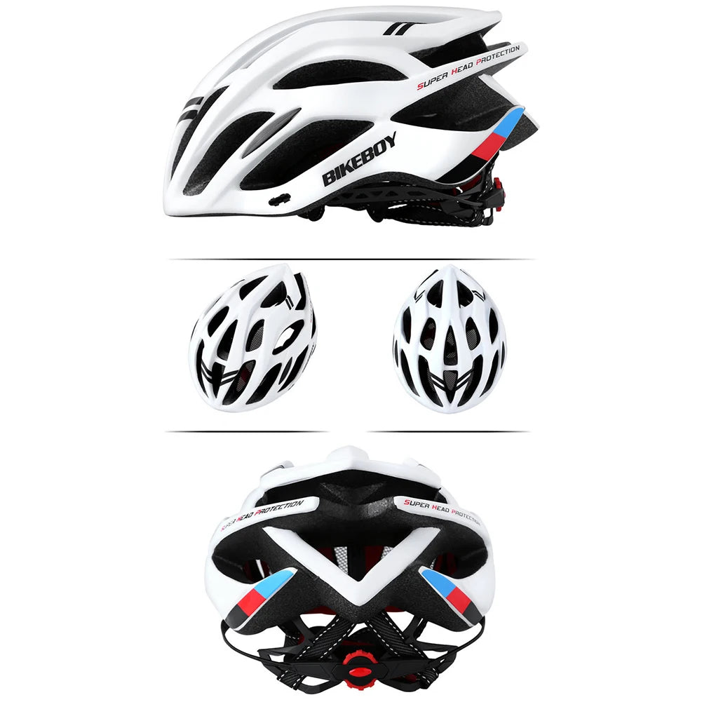Bikeboy MTB Bike Helmet for Men Women Sport Cycling Helmet Adjustable Mountain Road Bicycle Soft Pad Safety Hat Cap Accessories - Get Outside Today 25