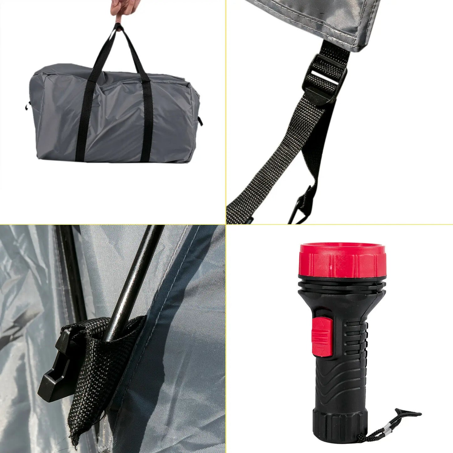 VEVOR 5 to 8 Feet Waterproof Truck Tent for Full and Mid Size Trucks 2 Person Sleeping Capacity Ideal for Camping and Hiking - Get Outside Today 25