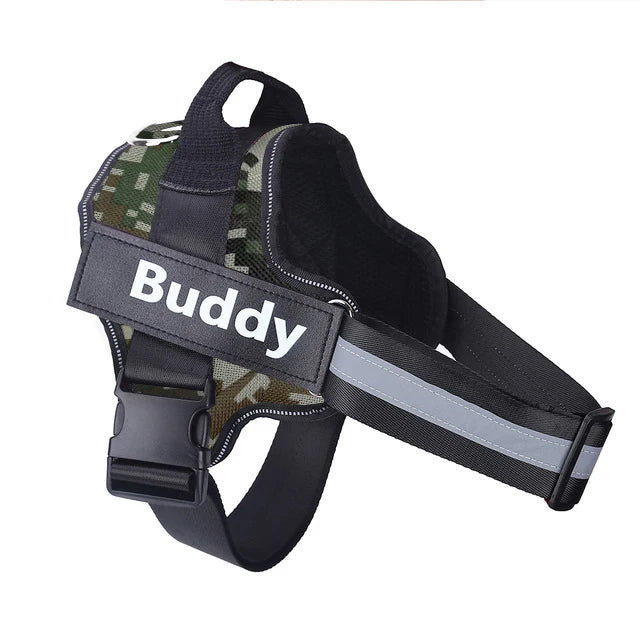 Personalized Dog Harness NO PULL Reflective Breathable Vest - Get Outside Today 25