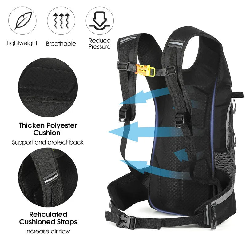 West Biking 16L Cycling Backpack Waterproof Ultralight Bag - Get Outside Today 25