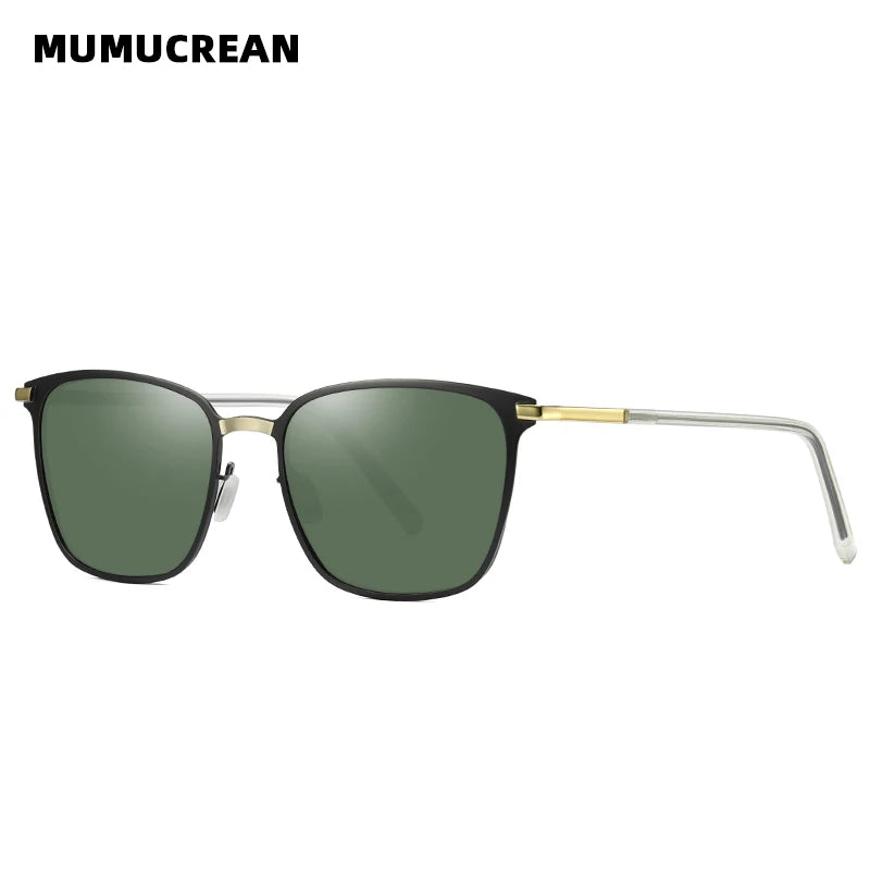 Men's Sunglasses New Arrival Square Polarized Sunglasses Metal Driver Night Vision Goggles Sunglasses - Get Outside Today 25