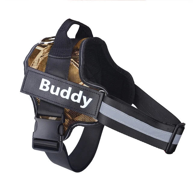 Personalized Dog Harness NO PULL Reflective Breathable Vest - Get Outside Today 25