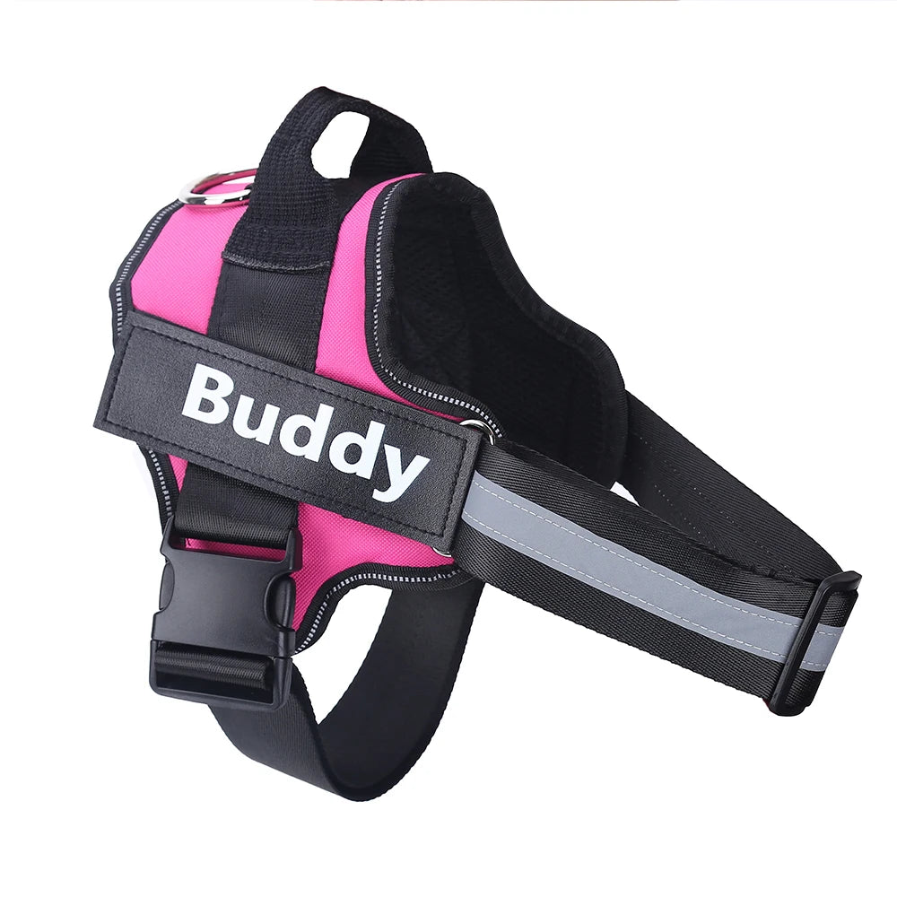 Personalized Dog Harness NO PULL Reflective Breathable Vest - Get Outside Today 25