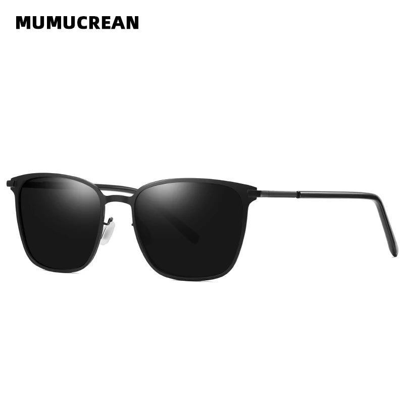 Men's Sunglasses New Arrival Square Polarized Sunglasses Metal Driver Night Vision Goggles Sunglasses - Get Outside Today 25