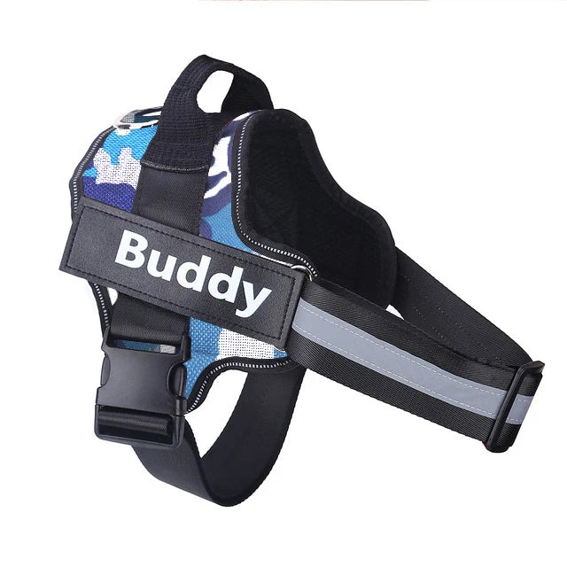 Personalized Dog Harness NO PULL Reflective Breathable Vest - Get Outside Today 25