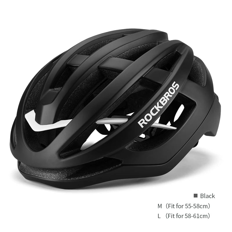 ROCKBROS Bicycle Helmet Breathable Ultralight Integrally-Molded Unisex Shockproof Adjustable Road Bike Helmet Cycling Equipment - Get Outside Today 25