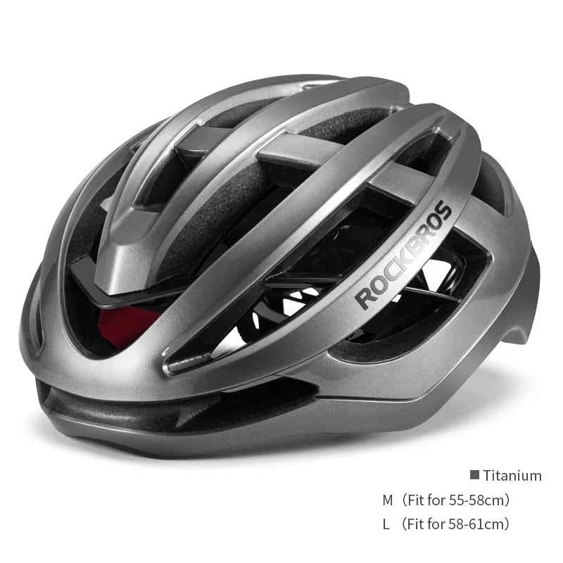 ROCKBROS Bicycle Helmet Breathable Ultralight Integrally-Molded Unisex Shockproof Adjustable Road Bike Helmet Cycling Equipment - Get Outside Today 25