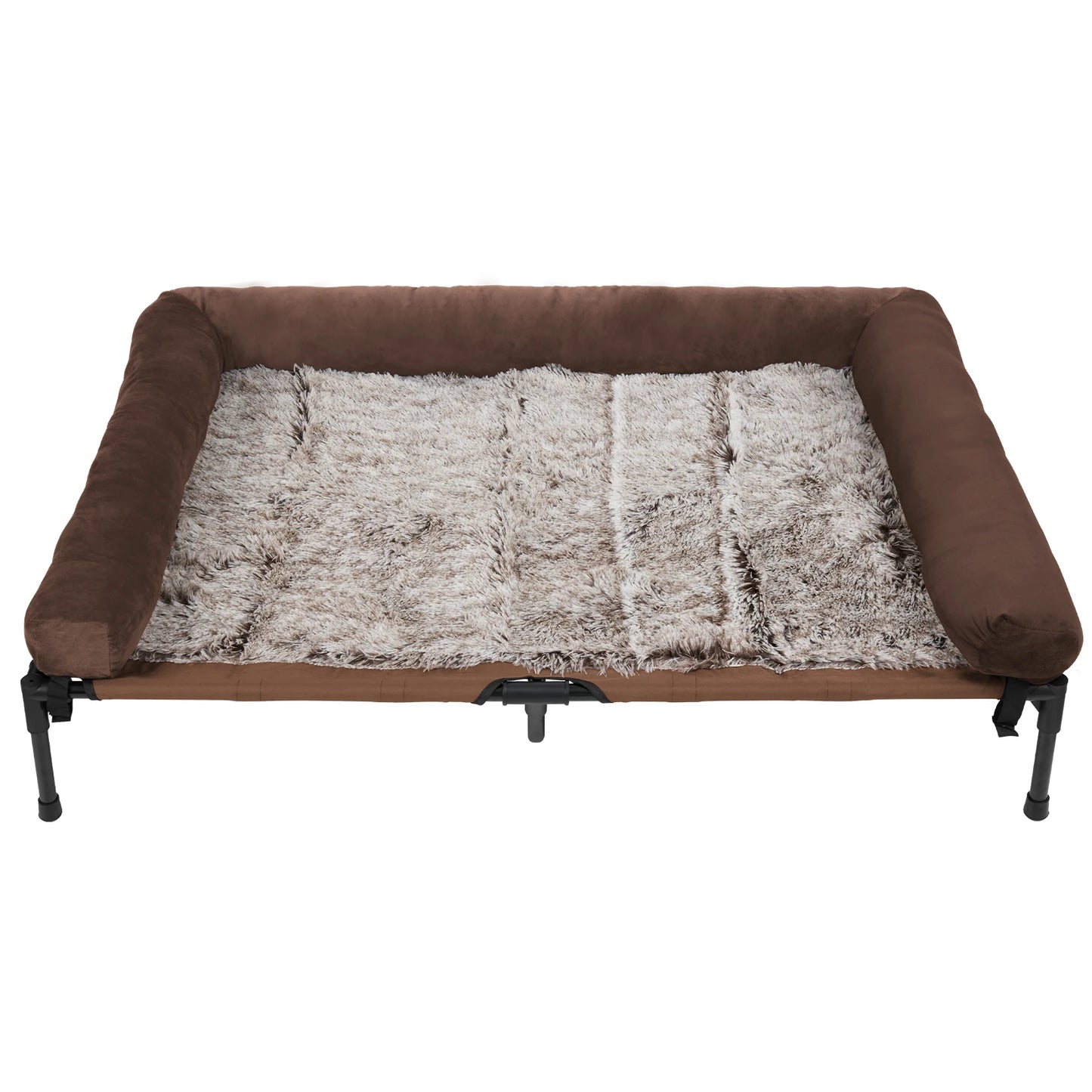 Extra Large Cooling Elevated Dog Bed with Bolster Waterproof - Get Outside Today 25