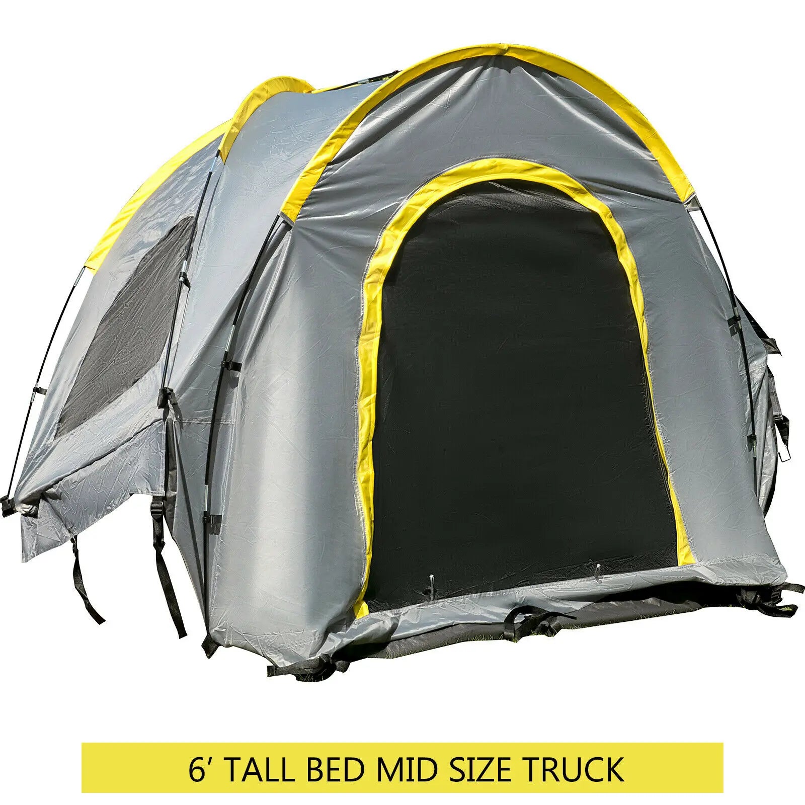 VEVOR 5 to 8 Feet Waterproof Truck Tent for Full and Mid Size Trucks 2 Person Sleeping Capacity Ideal for Camping and Hiking - Get Outside Today 25