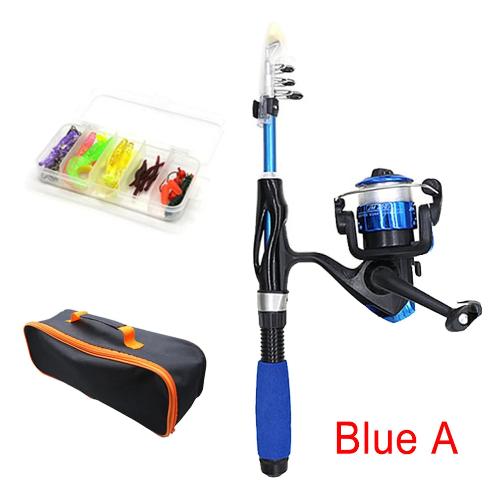 Fishing Pole Child Corrosion-Resistant Kids Fishing Starter Kit - Get Outside Today 25