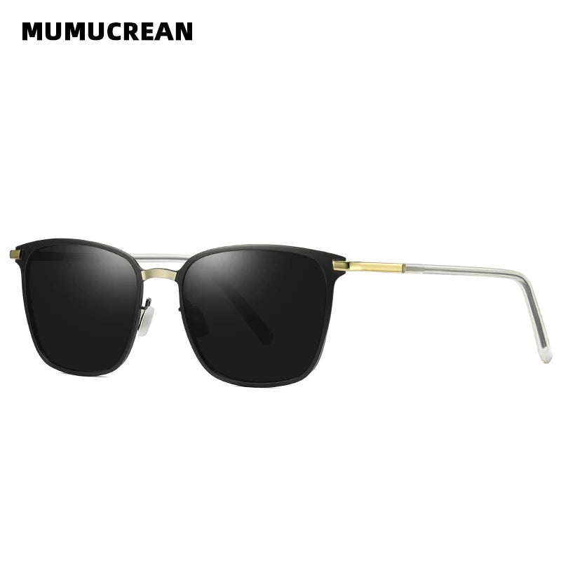 Men's Sunglasses New Arrival Square Polarized Sunglasses Metal Driver Night Vision Goggles Sunglasses - Get Outside Today 25