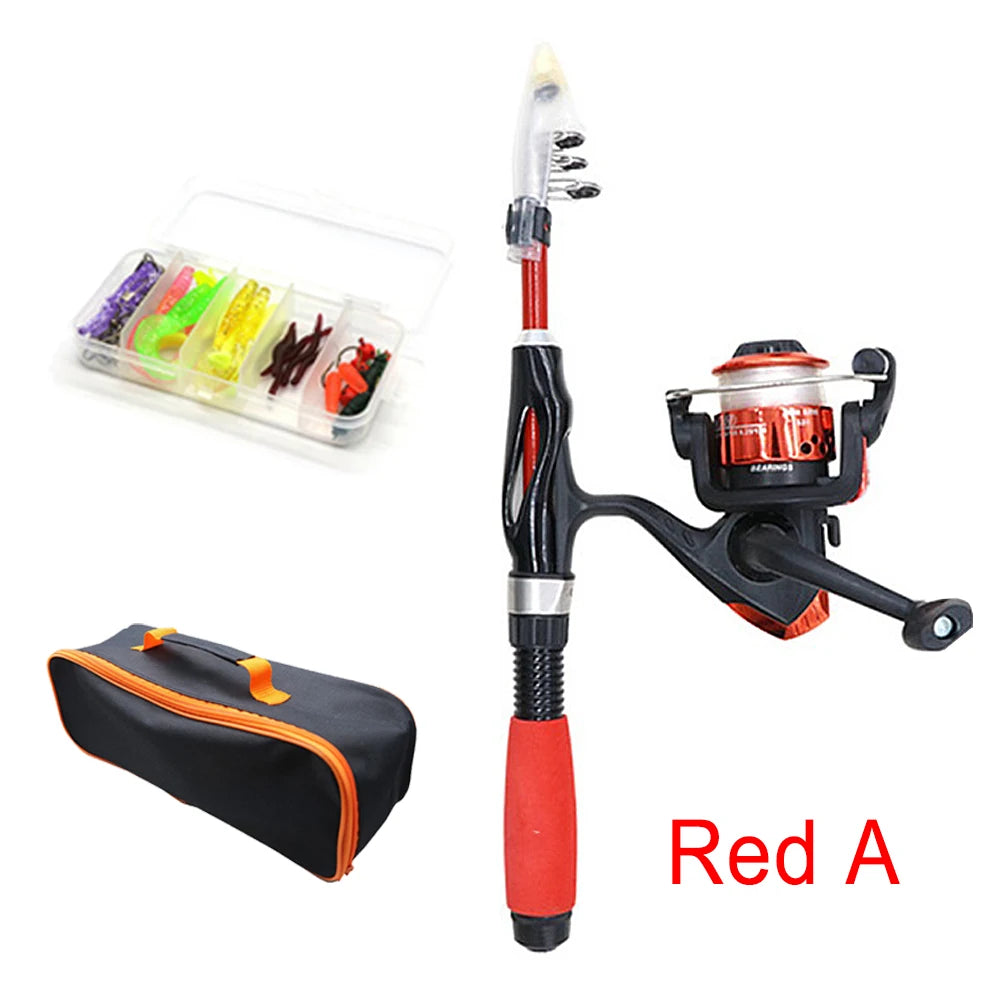 Fishing Pole Child Corrosion-Resistant Kids Fishing Starter Kit - Get Outside Today 25