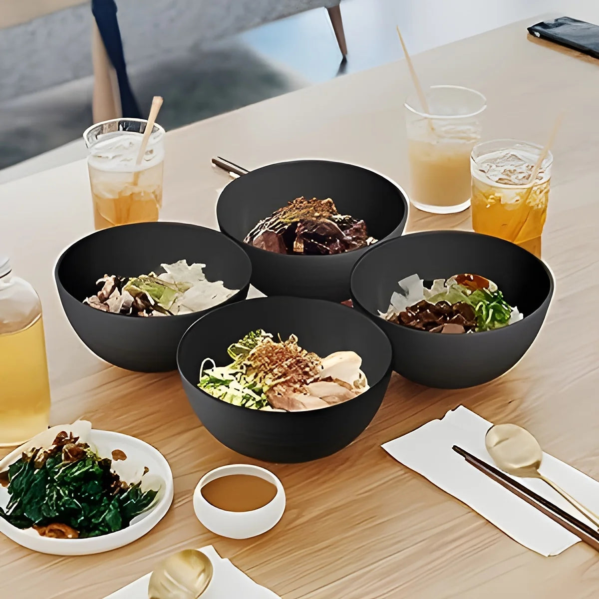 16/32pcs Tableware Set, Include Plates, Bowls Cups For Home Family Day Camping Picnic Party, Kitchen Supplies - Get Outside Today 25