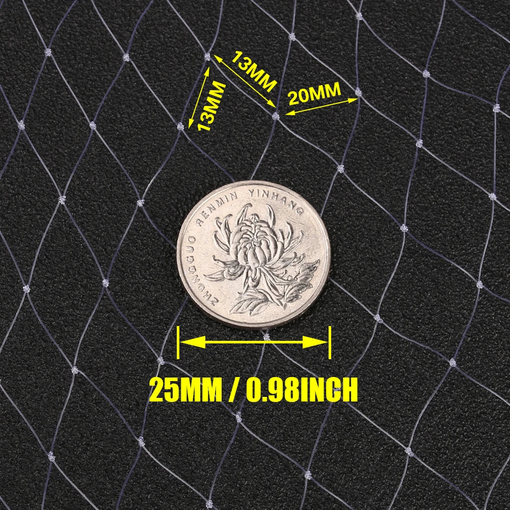 Cast Net 4Ft-8FT Radius Bait Net for Fishing Small Mesh Throw Cast Net Premium Fishing Nets for Saltwater with Aluminum Sinker - Get Outside Today 25