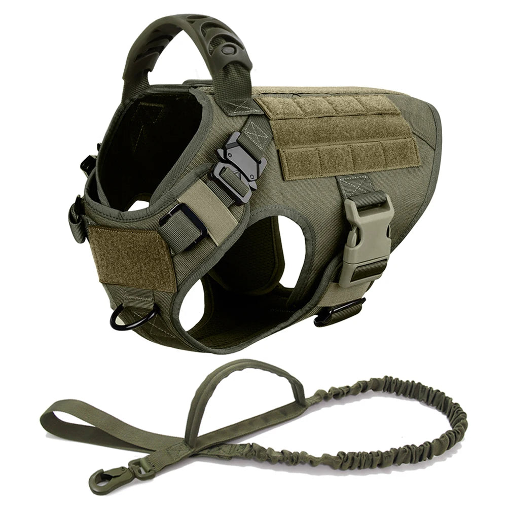 Large Dog Harness And Leash Set For German Shepherds And Malinois - Get Outside Today 25