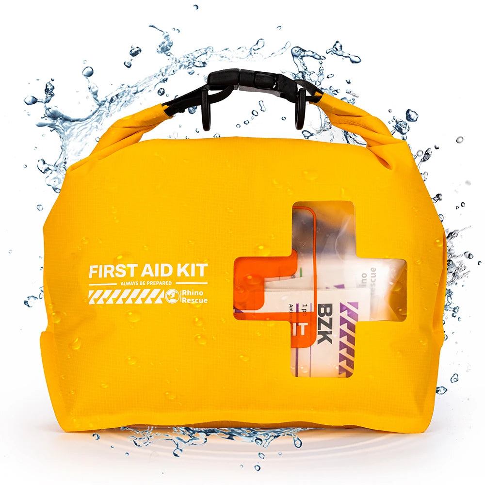 RHINO RESCUE Waterproof First Aid Kit, Lightweight Boat Dry Bag, Emergency Survival Supplies for Outdoor Kayak Floating Swimming - Get Outside Today 25