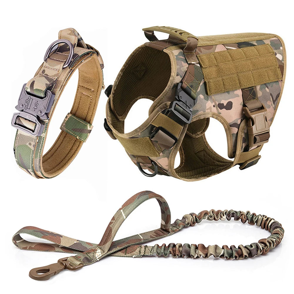 Large Dog Harness And Leash Set For German Shepherds And Malinois - Get Outside Today 25