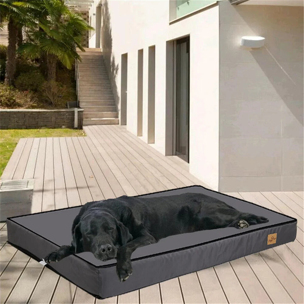 Large Orthopaedic Dog Bed Waterproof Cushion Pet Mattress 2 In 1 Pet Dog Crate Bed - Get Outside Today 25