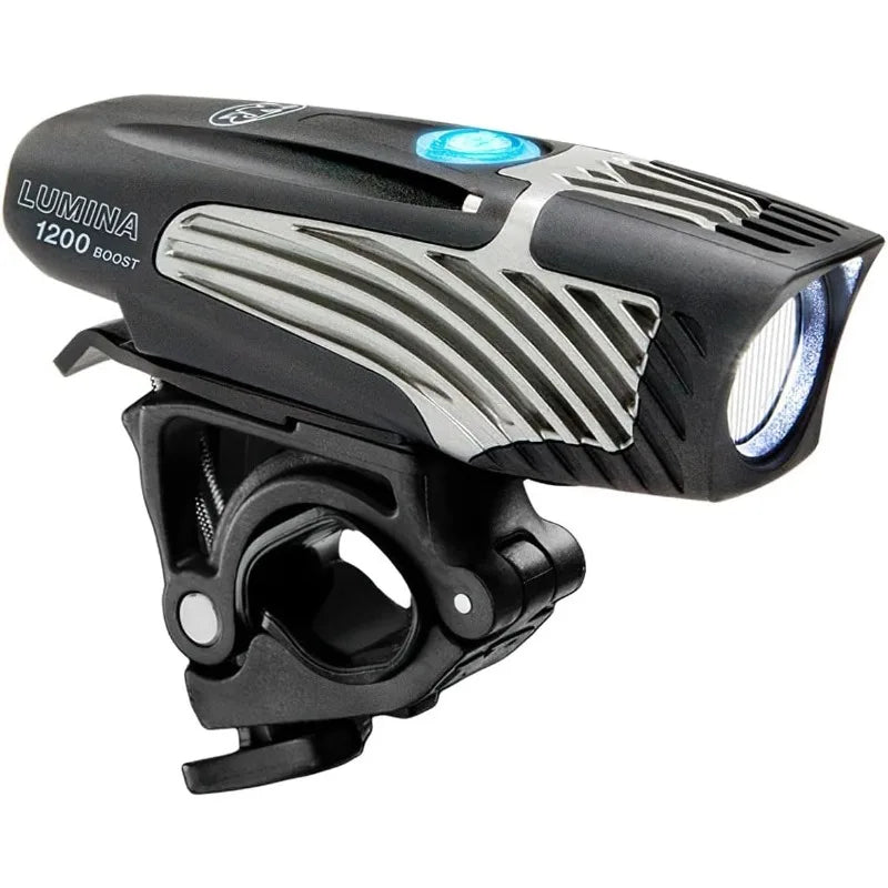 NiteRider Lumina 1200 Boost USB Rechargeable Bike Light Powerful Lumens Bicycle Headlight LED Front Light Easy to Install
