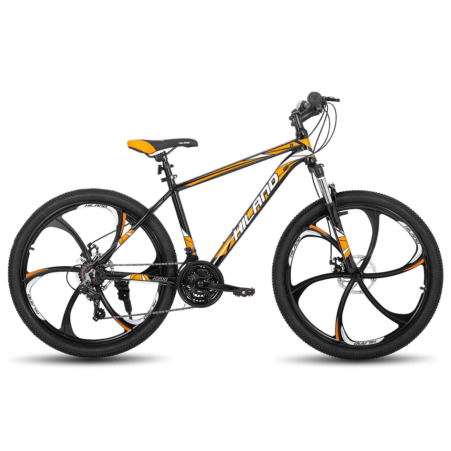 Hiland Mountain Bike with Shimano 21 Speeds Disc Brake