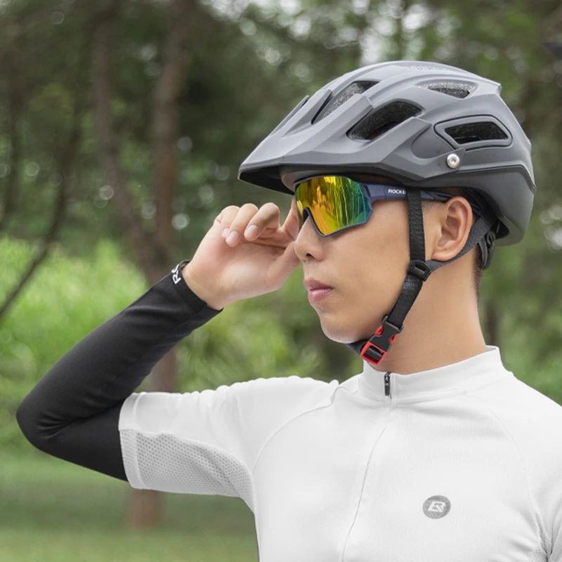 ROCKBROS Cycling Glasses UV400 Outdoor Sport Sunglasses Ultra-light Unisex Bicycle Eyewear MTB Road Bike Polarized Glassses - Get Outside Today 25