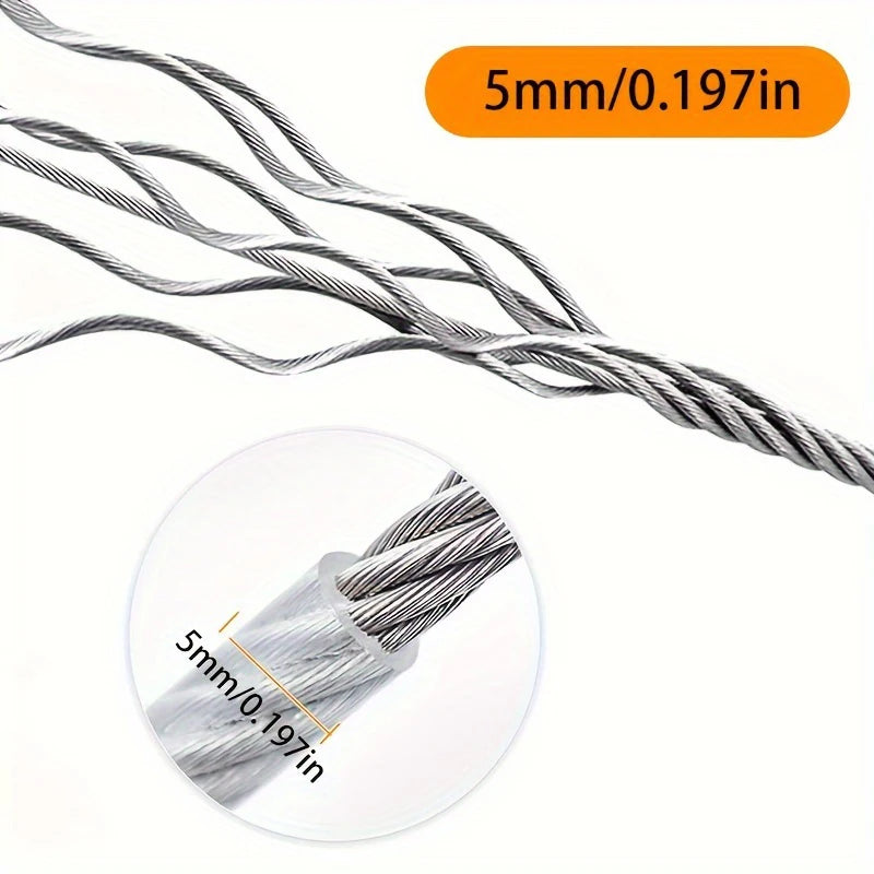 2pcs 33FT Pet Dog Tie Out Cable 220 lbs Break Strength Tether - Get Outside Today 25