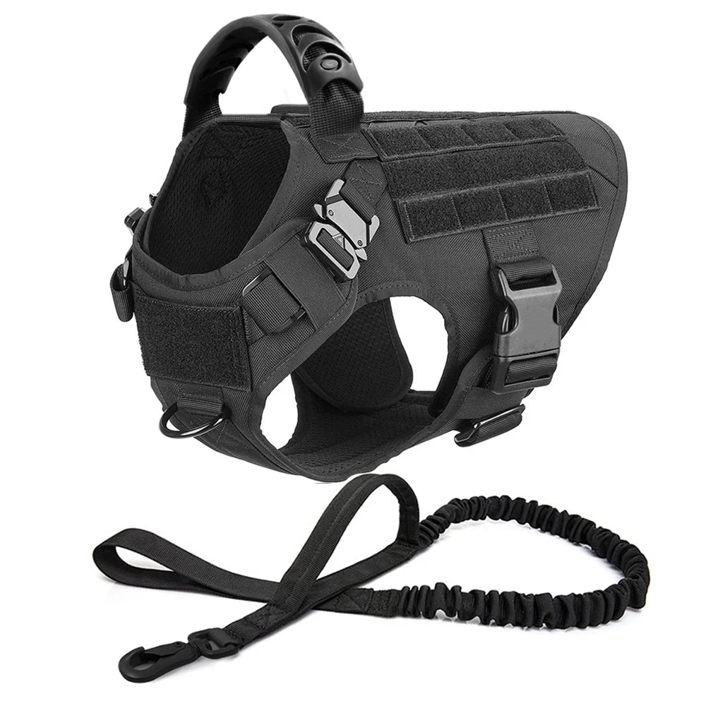 Large Dog Harness And Leash Set For German Shepherds And Malinois - Get Outside Today 25