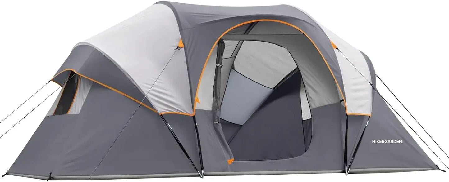 HIKERGARDEN 10 Person Camping Tent Portable Easy Setup - Get Outside Today 25