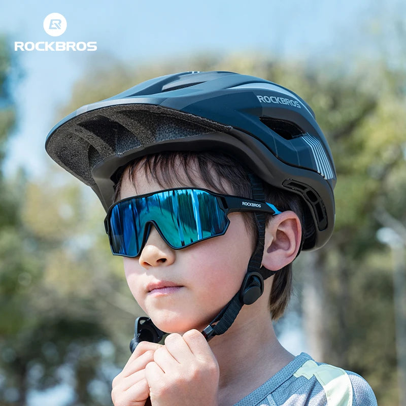 ROCKBROS Sunglasses Kids Girls Boys Polarized/Photochromic Goggles Children Glasses UV Protection Eyeglasses Eyewear - Get Outside Today 25