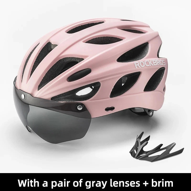 ROCKBROS Bike Helmet EPS Integrally-molded Breathable Lightweight Cycling Safety Helmet Men Women MTB Road Bicycle Helmet - Get Outside Today 25