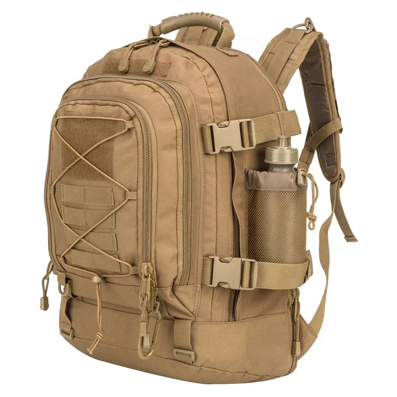 LQARMY 60L Military Tactical Backpack Army Molle Assault Rucksack Outdoor Travel Hiking Rucksacks Camping Hunting mochila hombre - Get Outside Today 25