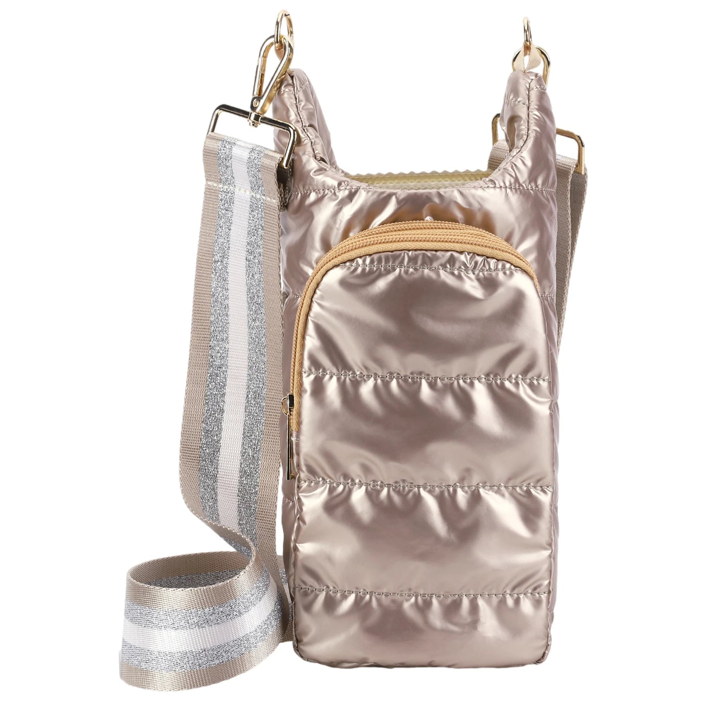 Water Bottle Holder Adjustable Wide Strap Carrier Tote - Get Outside Today 25