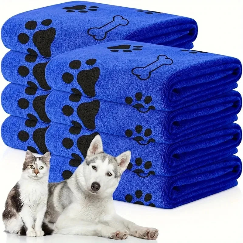 2pcs Soft Microfiber Dog Towels - Quick Dry, Absorbent Pet Bath & Grooming Towels For Dogs Dog Towels Pet Bath Drying Towels Dog - Get Outside Today 25