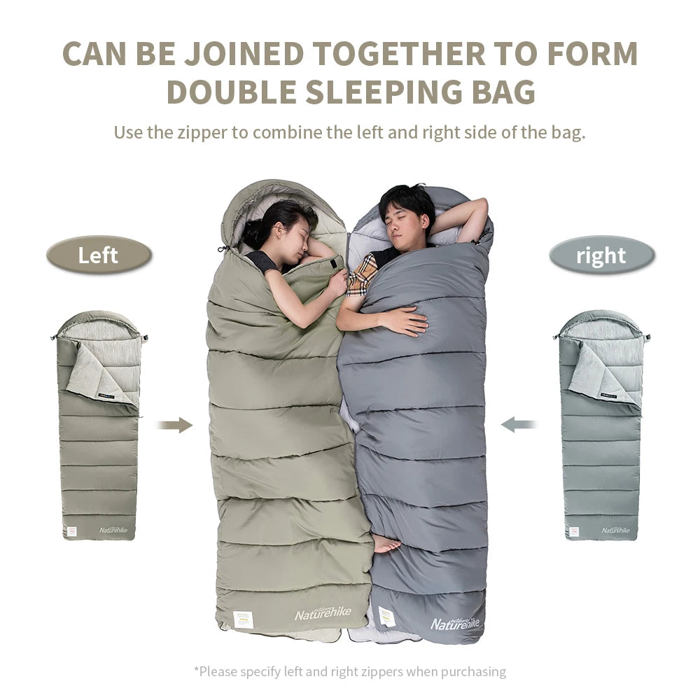 Naturehike Sleeping Bag M180 M300 M400 Machine Washable - Get Outside Today 25