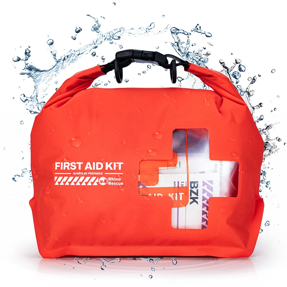 RHINO RESCUE Waterproof First Aid Kit, Lightweight Boat Dry Bag, Emergency Survival Supplies for Outdoor Kayak Floating Swimming - Get Outside Today 25