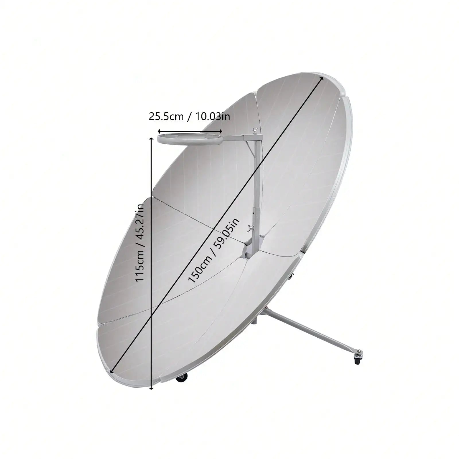 Solar Cooker 59.05inch Parabolic Sun Oven Camp Stove - Get Outside Today 25