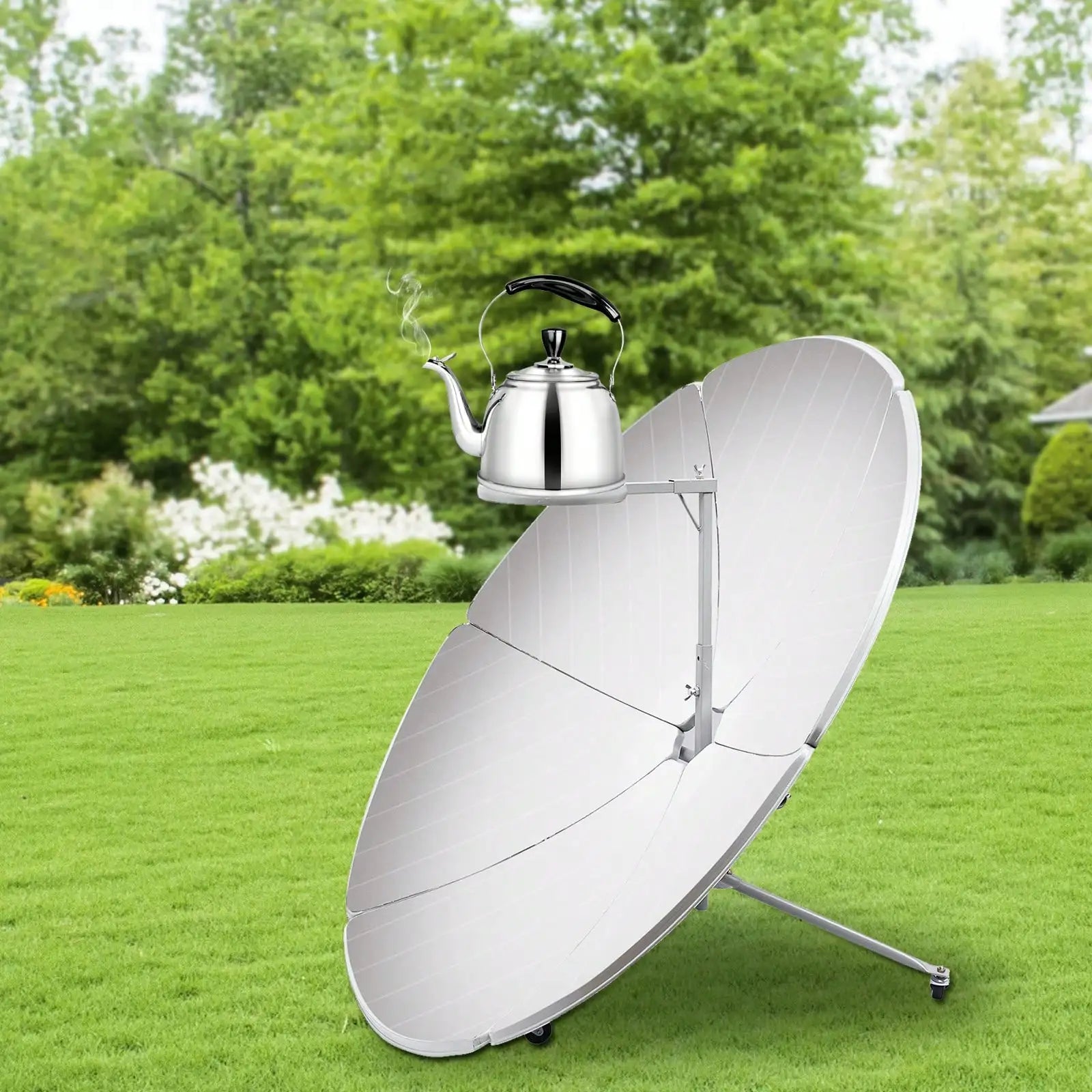 Solar Cooker 59.05inch Parabolic Sun Oven Camp Stove - Get Outside Today 25