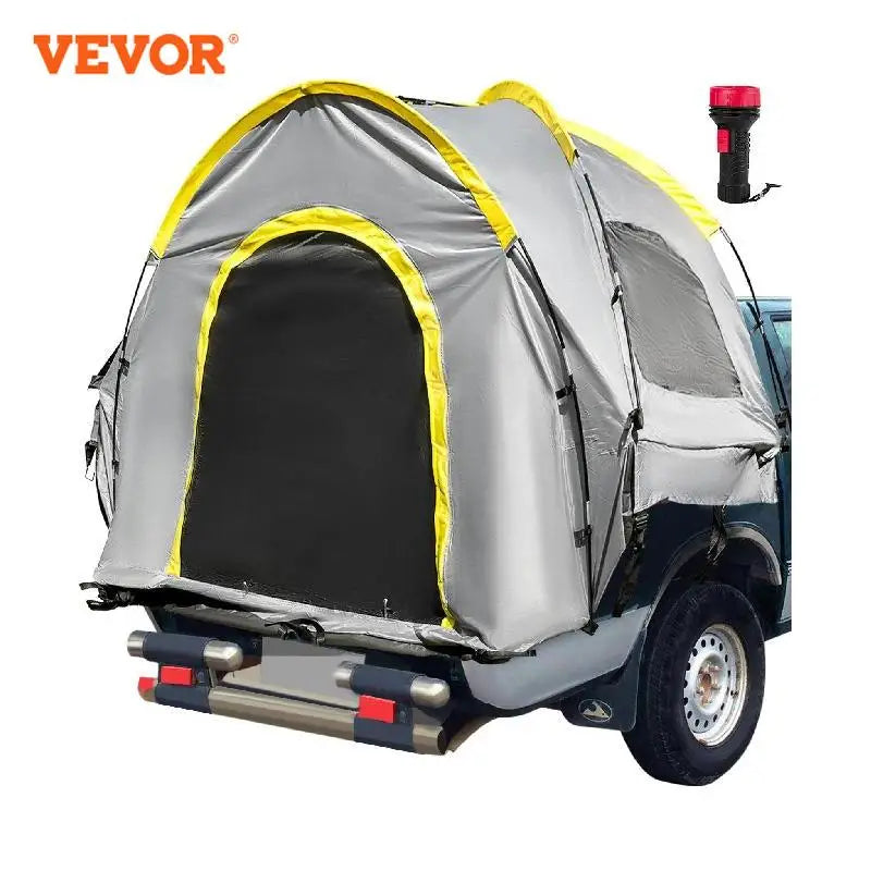 VEVOR 5 to 8 Feet Waterproof Truck Tent for Full and Mid Size Trucks 2 Person Sleeping Capacity Ideal for Camping and Hiking - Get Outside Today 25