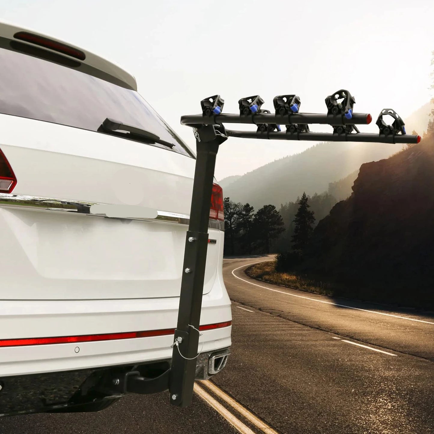 Foldable Hitch Bike Rack For Car SUV 2 Or 4 Bike Carrier