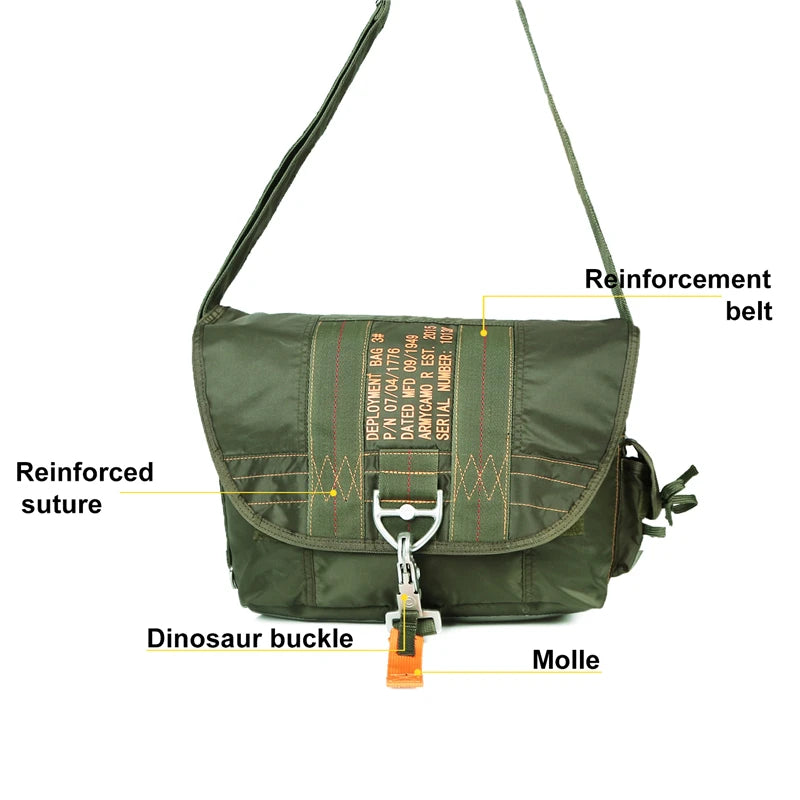 Tactical Shoulder Sling Bag Nylon Waterproof Outdoor Chest Pack for Men Traveling Trekking Camping Rover Sling Daypack - Get Outside Today 25