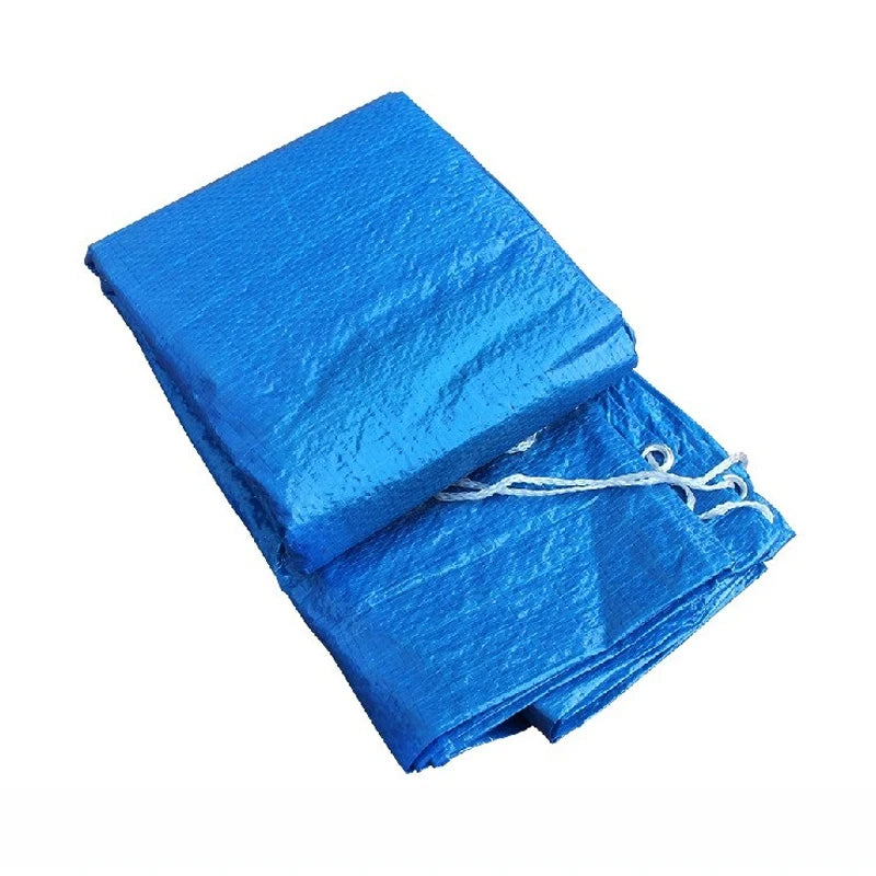 Rectangular Swimming Pool Cover Waterproof Dustproof Garden Outdoor Pool Tub Blanket Accessories