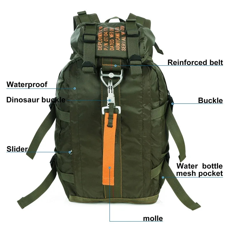 Lightweight Waterproof Travel Hiking Backpack for Men - Get Outside Today 25