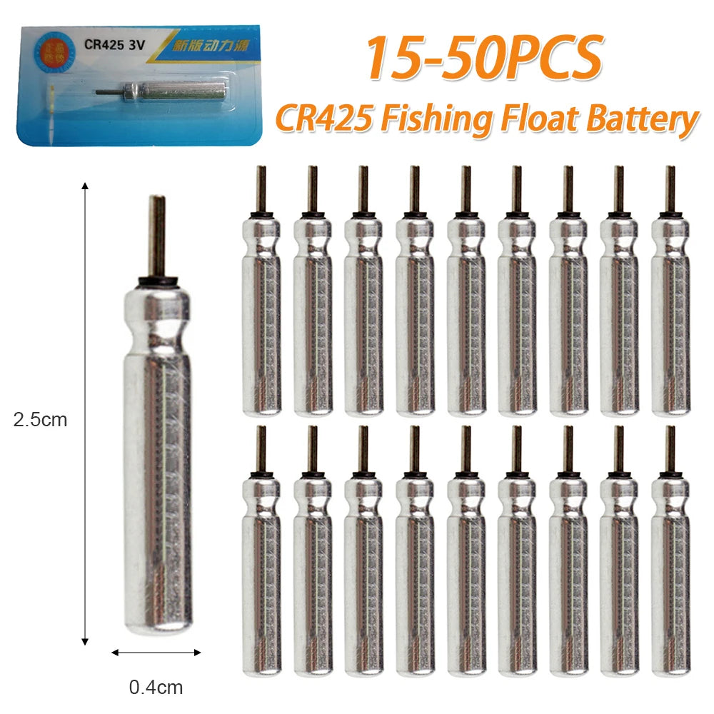 15-50PCS Fishing Float Battery Night Lithium Pin Cells Accessories - Get Outside Today 25