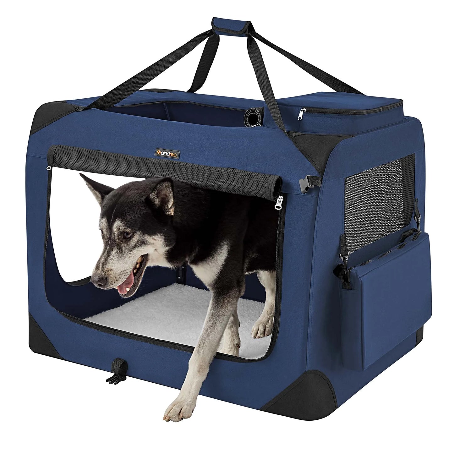 Feandrea Collapsible Soft Dog Crate Portable Carrier