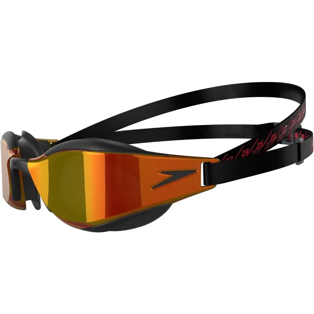 Hyper Elite Mirror Swimming Goggles Unisex Adult Maximum Vision Leak Free Fit
