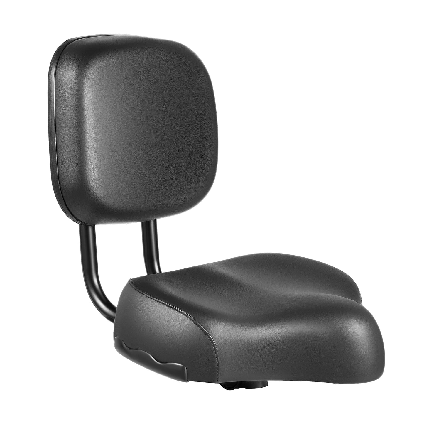 Height Adjustable Oversized Backrest Bike Tricycle Seat Sponge Soft Padded Bicycle Saddle
