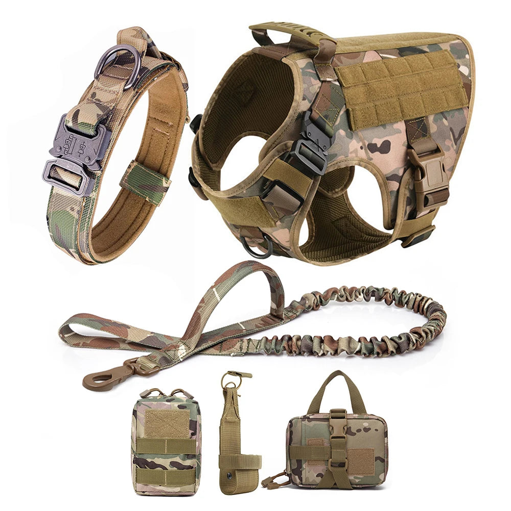 Large Dog Harness And Leash Set For German Shepherds And Malinois - Get Outside Today 25