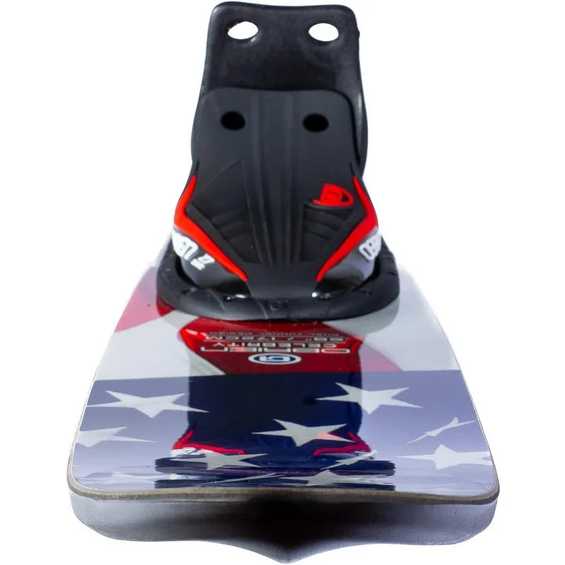 O'Brien Celebrity 68 Inch Combo Waterskis with Adjustable X-7 Bindings for All Skill Levels
